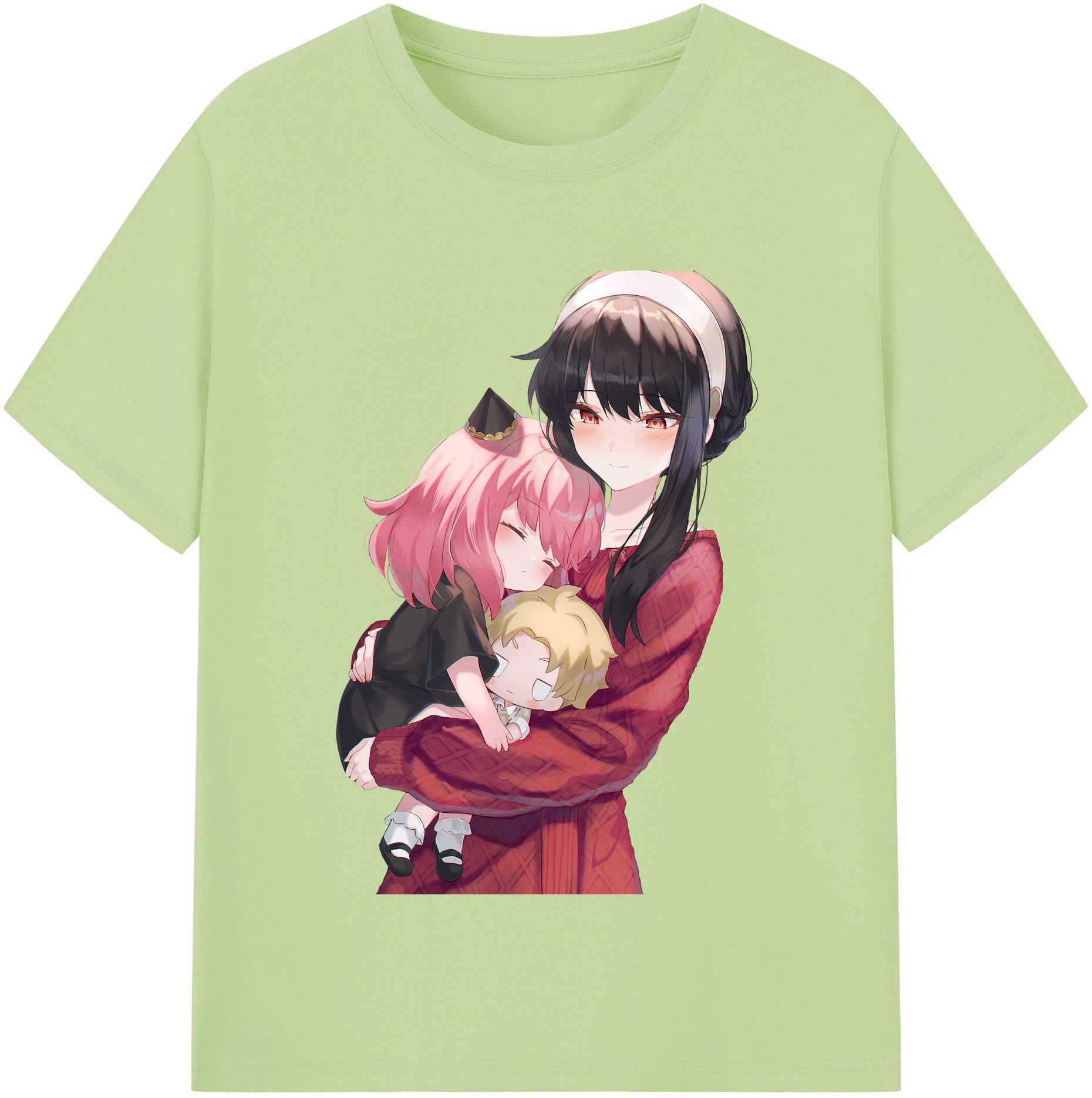 （画像用） SPY×FAMILY间谍家家酒 綿100％半袖Tシャツ（フロントプリント）